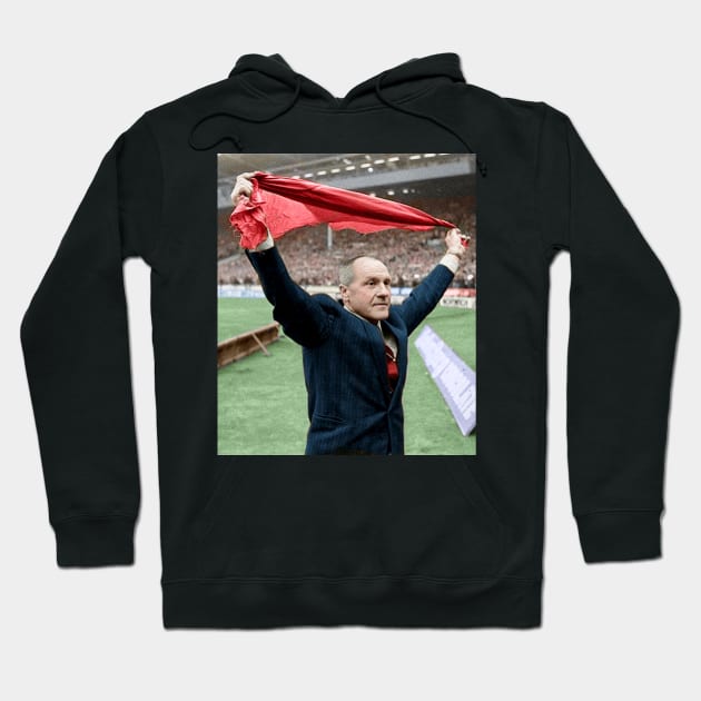 Bill Shankly in colour Hoodie by AndythephotoDr